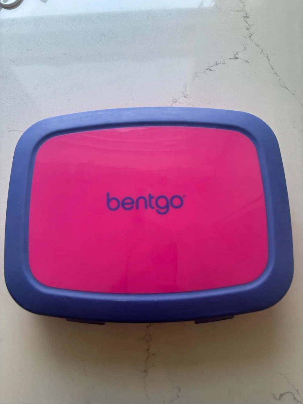 Bentgo Pink Lunchbox with Purple Trim